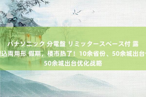 パナソニック 分電盤 リミッタースペース付 露出・半埋込両用形 假期，楼市热了！10余省份、50余城出台优化战略