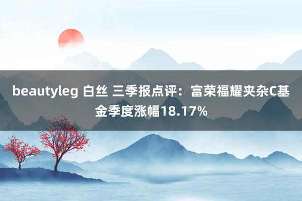 beautyleg 白丝 三季报点评：富荣福耀夹杂C基金季度涨幅18.17%