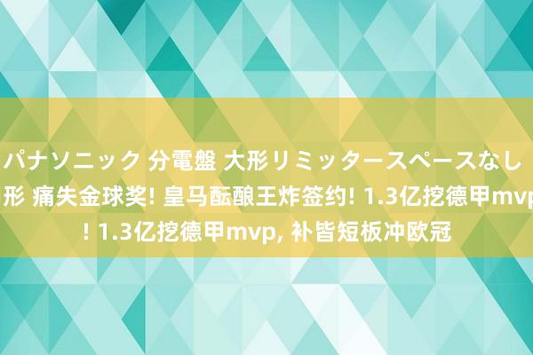 パナソニック 分電盤 大形リミッタースペースなし 露出・半埋込両用形 痛失金球奖! 皇马酝酿王炸签约! 1.3亿挖德甲mvp， 补皆短板冲欧冠